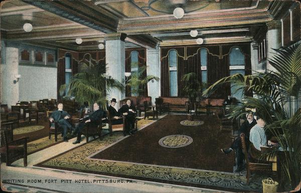 Writing Room, Fort Pitt Hotel Pittsburgh Pennsylvania
