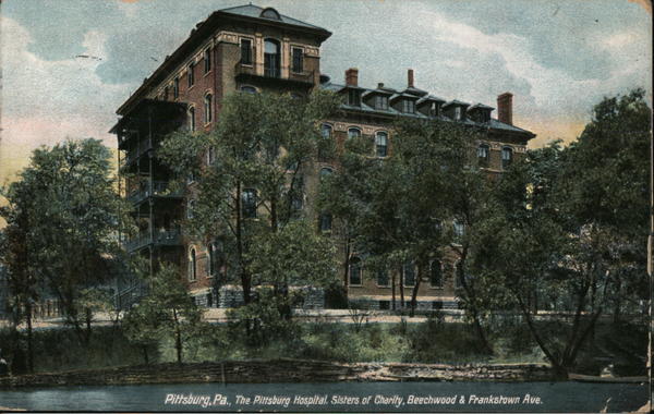 The Pittsburg Hospital, Sisters of Charity Pittsburgh Pennsylvania