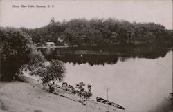 Horse Shoe Lake Batavia, NY Postcard Postcard Postcard