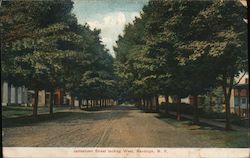 Jamestown Street Looking West Postcard