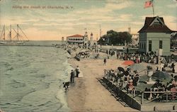 Along the Beach Postcard