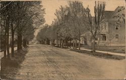 Main Street Looking South Postcard
