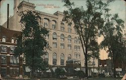 Cadillac Hotel Detroit, MI Postcard Postcard Postcard