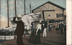 View of Inlet Pier Postcard