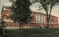 Sage Laboratory, Rensselaer Polytechnic Institute Postcard
