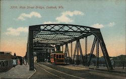 Main Street Bridge Oshkosh, WI Postcard Postcard Postcard