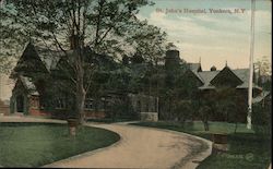 St John's Hospital Yonkers, NY Postcard Postcard Postcard