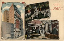 Hotel Flanders, 135 W. 47th Street New York City, NY Postcard Postcard Postcard