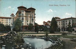 Hotel Green Pasadena, CA Postcard Postcard Postcard