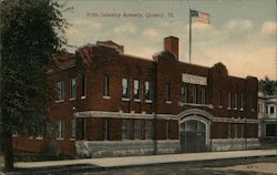 Fifth Infantry Armory Postcard