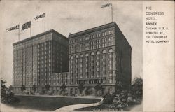 The Congress Hotel, Annex Postcard