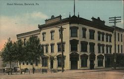 Hotel Morton Berwick, PA Postcard Postcard Postcard