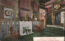 Ladies' Reception Hall, The Cornelius Portland, OR Postcard Postcard Postcard