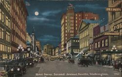 Hotel Savoy, Second Avenue Postcard