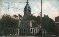 The Pettis County Court House Postcard