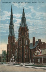 Presbyterian Church, 9th and Barrison Postcard