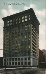 R.A. Long Building Postcard
