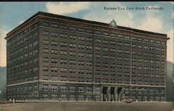 Kansas City Livestock Exchange Postcard