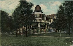 Hoover Cottage, University of Wooster Postcard