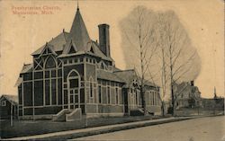 Presbyterian Church Manistique, MI Postcard Postcard Postcard