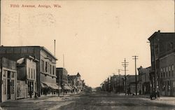 Fifth Avenue Antigo, WI Postcard Postcard Postcard