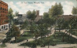 Court Square Postcard