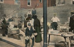 Curb Market Postcard