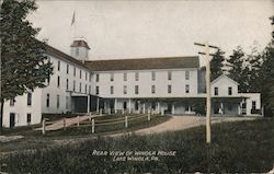 Rear View of Winola House Postcard