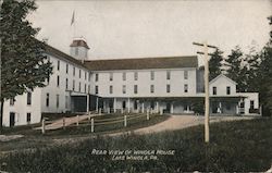 Rear View of Winola House Postcard