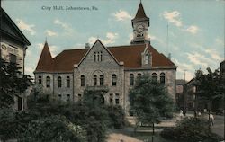 City Hall Johnstown, PA Postcard Postcard Postcard