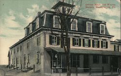 View of the Corner of Main and Wayne Streets Postcard