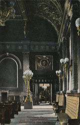 View in House Chamber, Pennsylvania's New Capitol Harrisburg, PA Postcard Postcard Postcard