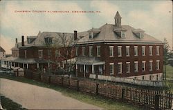 Cambria County Almshouse Ebensburg, PA Postcard Postcard Postcard