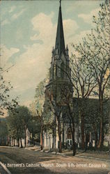 St. Bernard's Catholic Church, South 5th Street Easton, PA Postcard Postcard Postcard