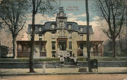 City Hall Easton, PA Postcard Postcard Postcard