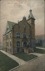 City Hall Connellsville, PA Postcard Postcard Postcard