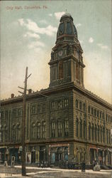 City Hall Columbia, PA Postcard Postcard Postcard