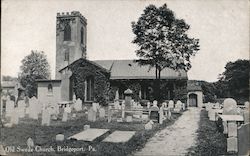 Old Swede Church Postcard