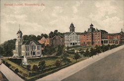 Normal School Bloomsburg, PA Postcard Postcard Postcard