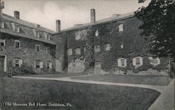 Old Moravian Bell House Postcard