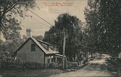 Old House Along Mill Creek Ardmore, PA Postcard Postcard Postcard
