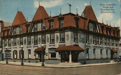 Hotel Columbia - Tenth and Hamilton Street Allentown, PA Postcard Postcard Postcard