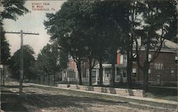 Street View, W. Main Postcard