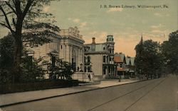 J.B. Brown Library Postcard