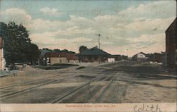 Pennsylvania Depot Union City, PA Postcard Postcard Postcard