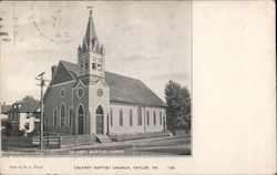 Calvary Baptist Church Postcard