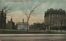 Court House Square Postcard