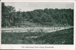 The Swimming Pool - Camp Kanesatake Postcard