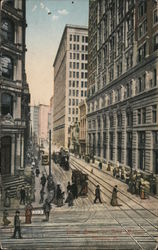 Wood Street at Fifth Avenue Postcard