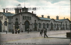 North Side Market House Postcard